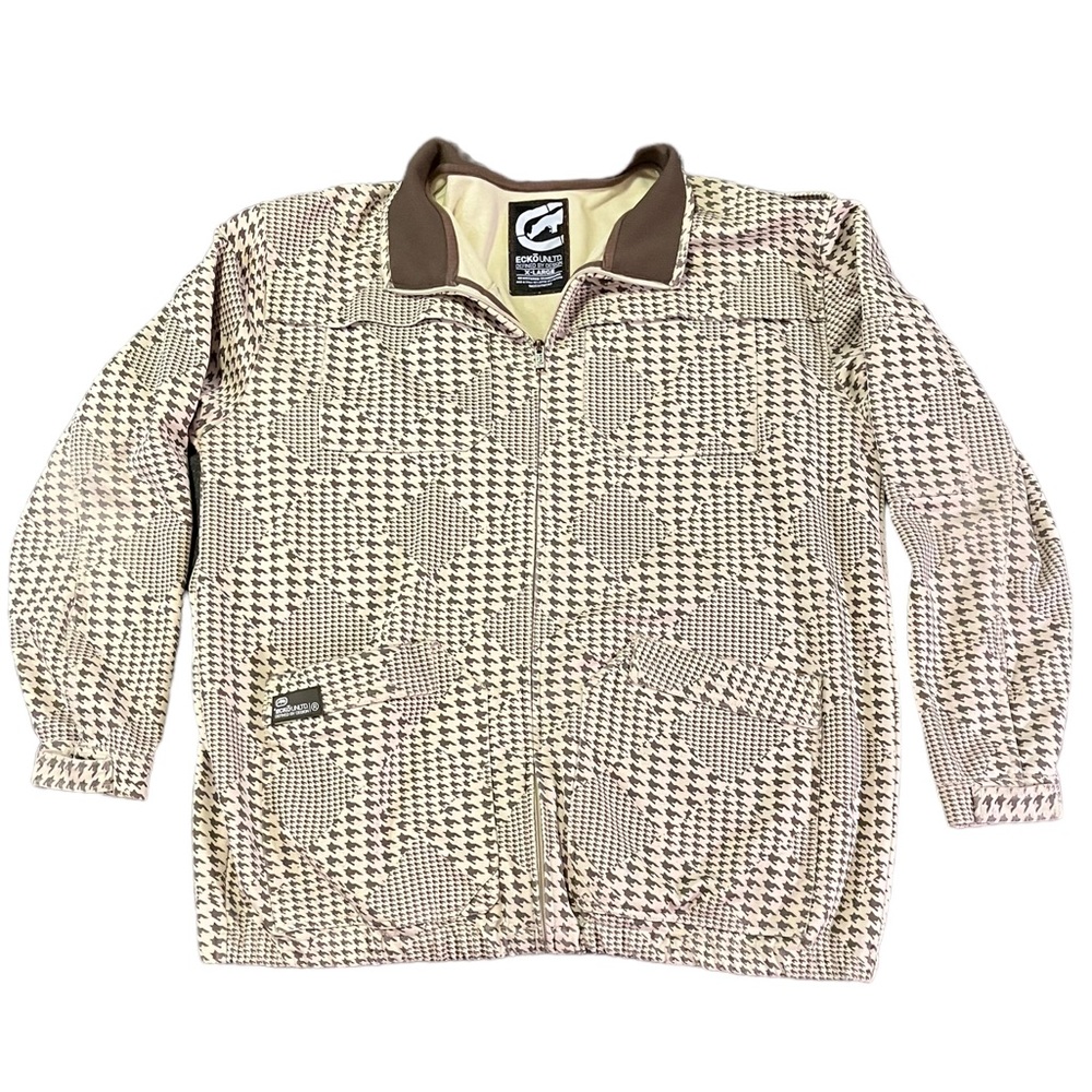 Vintage Ecko Unlimited Urban Streetwear Utility Knit Jacket | Men’s XL